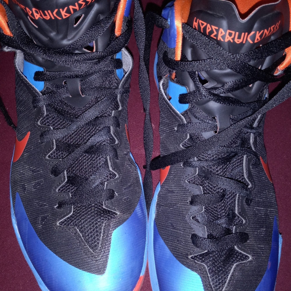 NIKE ZOOM HYPERQUICKNESS OKLAHOMA CITY THUNDER AWAY